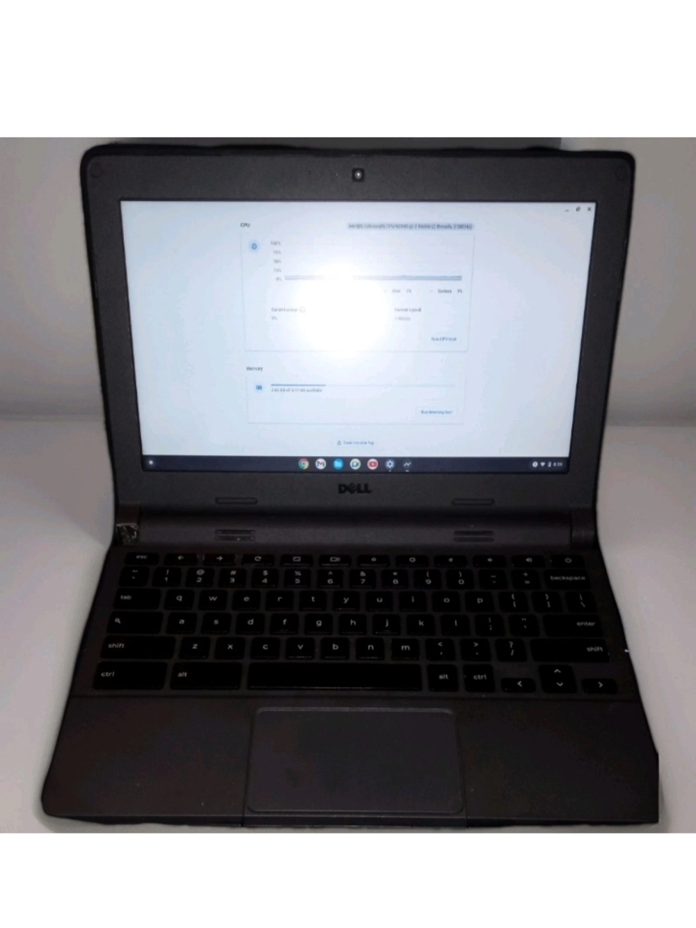 Dell 11 3120 Intel Celeron N2840 11.6in 2.16GHz 16GB SSD  Chromebook - Black